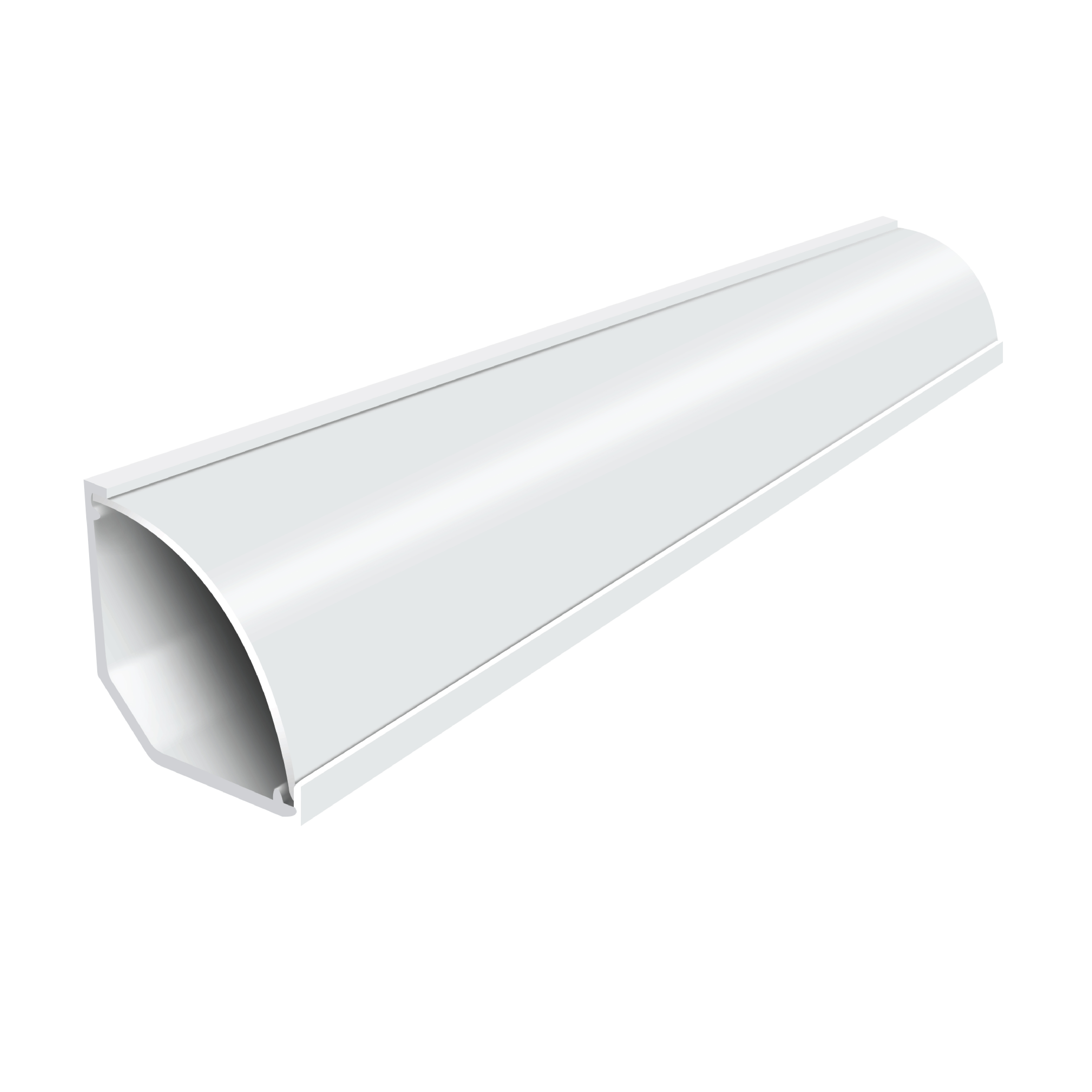 5Ft Medium Corner Duct Cable Raceway White (W56 x H32mm) SKU